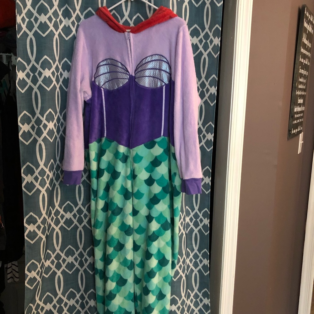 Ariel the little mermaid onesie